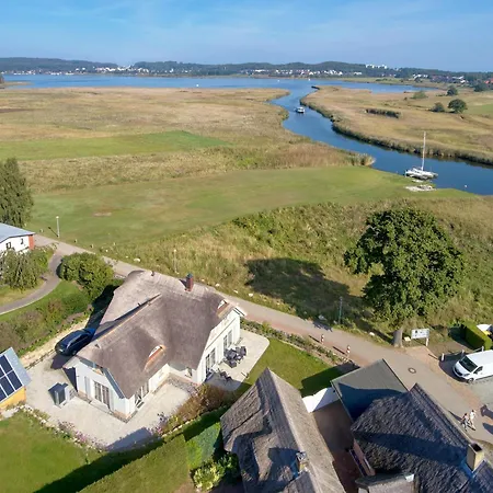 Max In Moritzdorf - Luxus Unter Reet Mit Seeblick, Kamin, Sauna Landhaus *