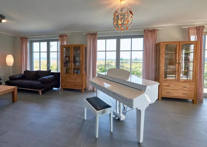 컨트리하우스 Max In Moritzdorf - Luxus Unter Reet Mit Seeblick, Kamin, Sauna *