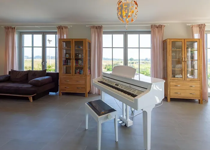 Max In Moritzdorf - Luxus Unter Reet Mit Seeblick, Kamin, Sauna 컨트리하우스 Sellin (Rugen)