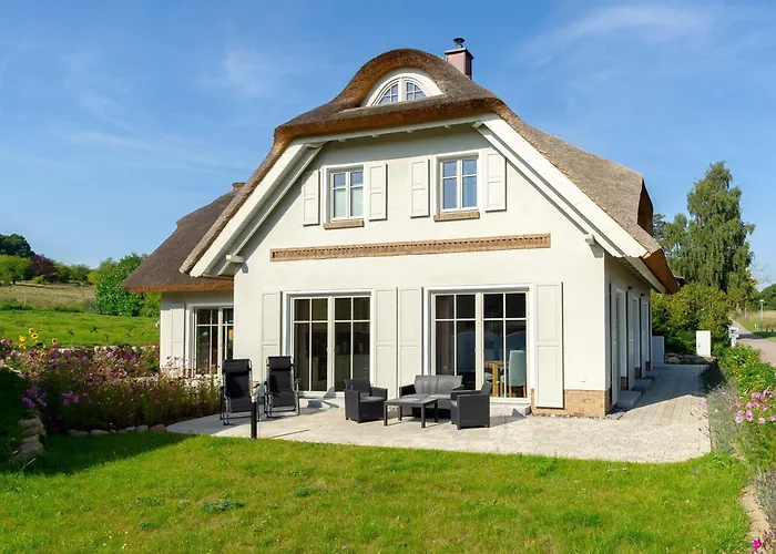 Max In Moritzdorf - Luxus Unter Reet Mit Seeblick, Kamin, Sauna 컨트리하우스 Sellin (Rugen)